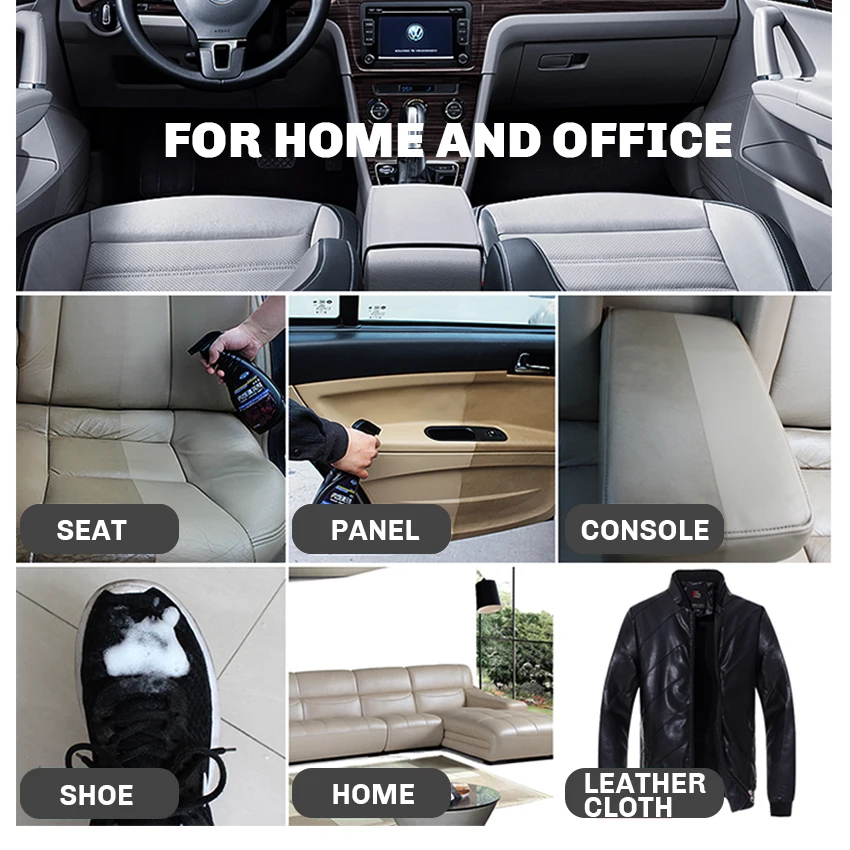120 мл чехол на сиденья в салон автомобиля чистящее средство по уходу за