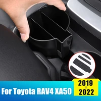 car center console water cup holder storage box card phone container for toyota rav4 2019 2020 2021 2022 rav 4 xa50 accessories