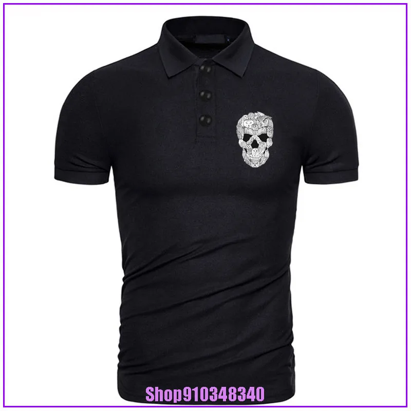 Новое поступление Футболка Поло Мужская хлопковая футболка с надписью Love