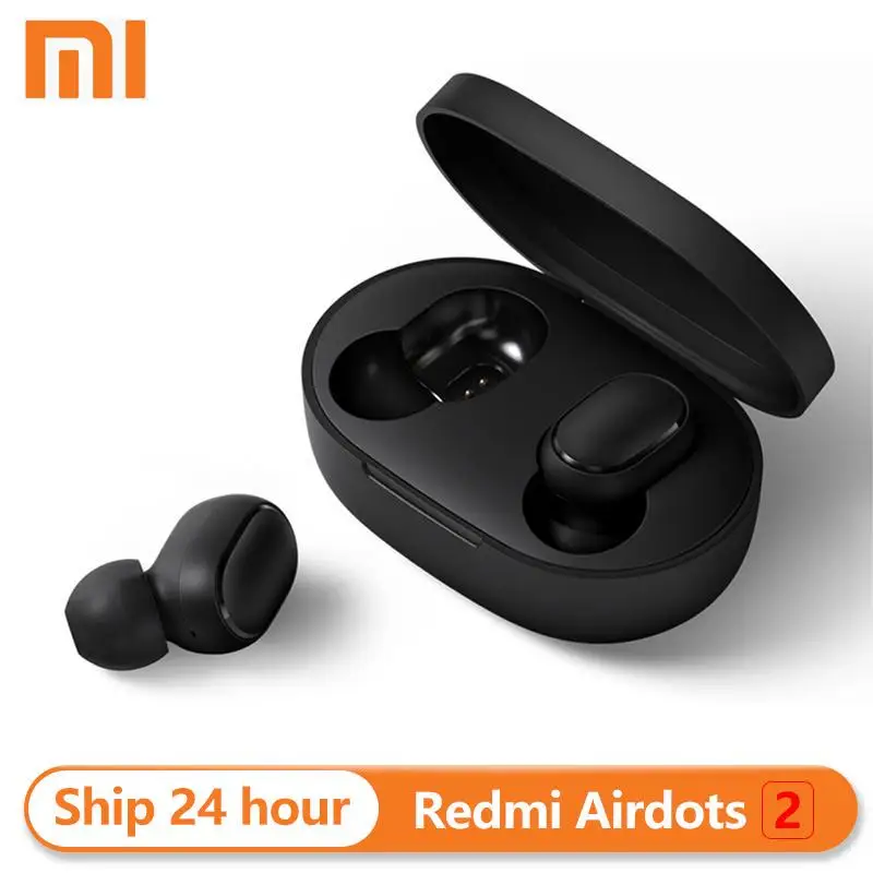 

Xiaomi Redmi AirDots 2 Wireless Bluetooth 5.0 Charging Earphone In-Ear Stereo Bass Earphones Ture Wireless Earbuds AI Control