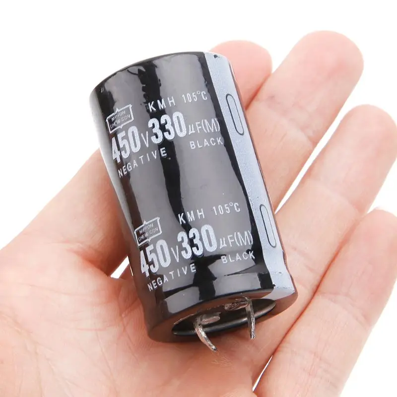 

Electric Welder 450V 330uF Aluminum Electrolytic Capacitor Volume 30x50 Hard Foot