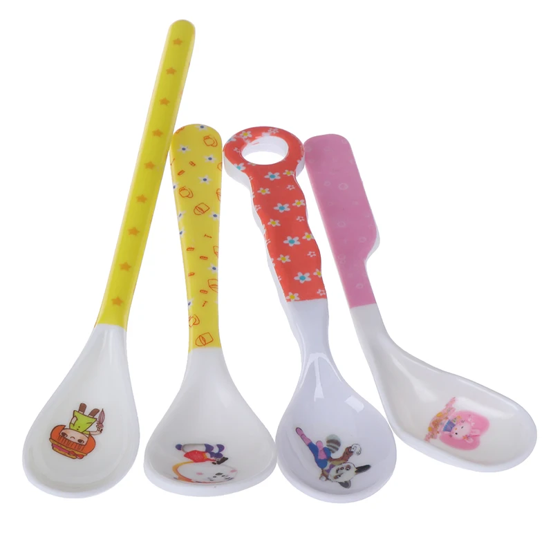 Детская Ложка для кормления детей младенцев малышей ложка столовые приборы