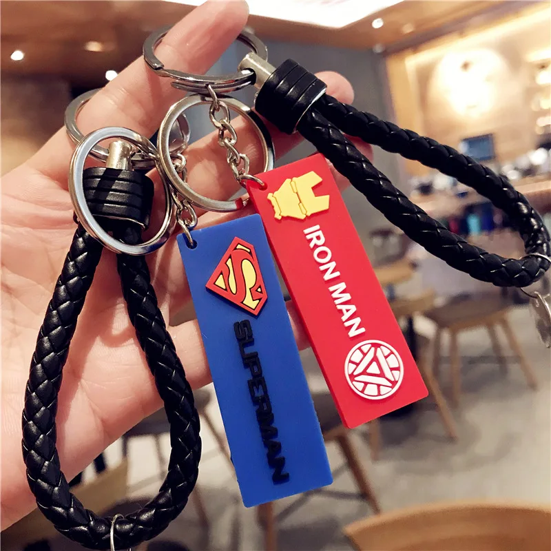 Disney Марвел Мститель Союза Бэтмен брелки для ключей материал изготовления сумок
