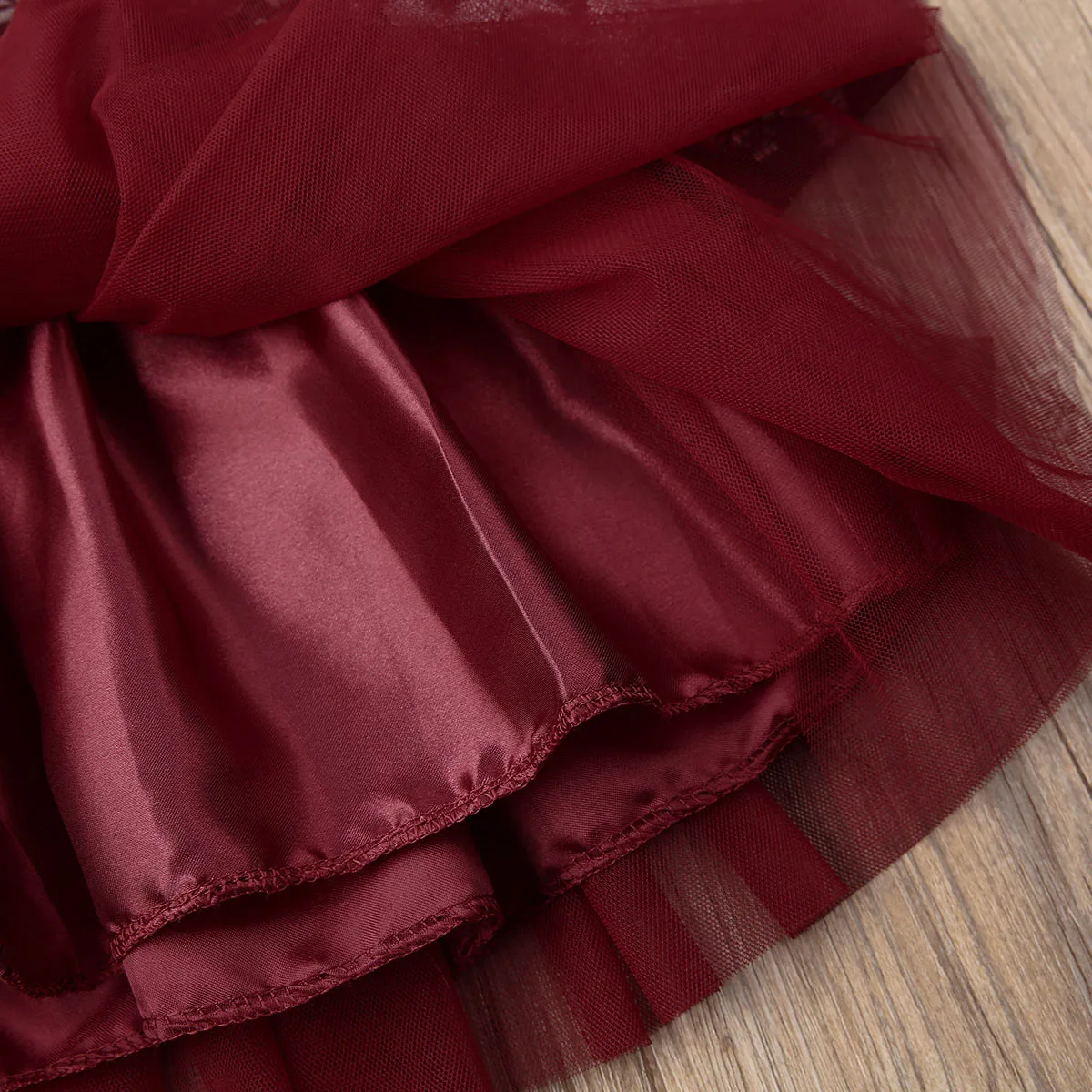 Платье для девочек 2019 платье маленьких с цветами принцессы длинным рукавом