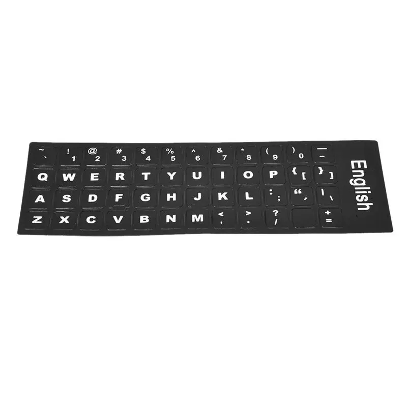 English Standard Non-transparent Keyboard Layout Durable Sticker | Stickers