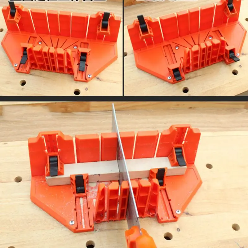 12/14 &quotРегулируемый Деревянный торцовый ящик для пилы ручка резки задняя пила 0/22