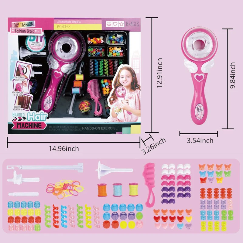 Электрический автоматический инструмент для плетения волос DIY машина Плетение