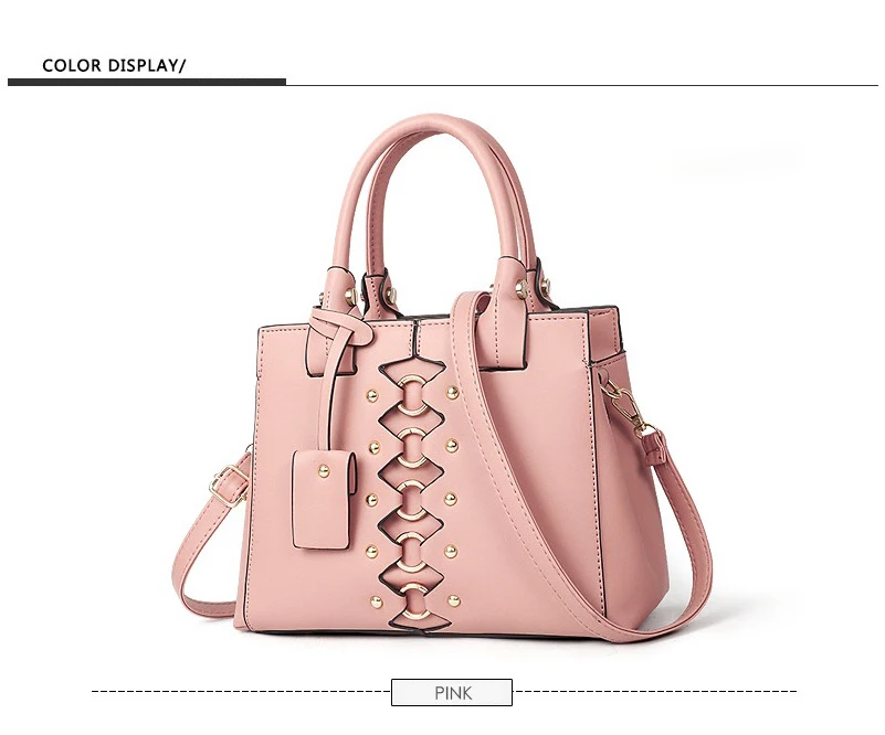 ZMQN Handbags For Women Cute Pink Luxury Shoulder Bag Leather Hand Bag Candy Solid Handbag Hgigh Quality Torebki Damskie A849