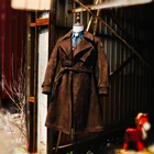 Оригинальная винтажная японская куртка ручной работы из бычьей кожи, Классическая Армейская парка большого размера США