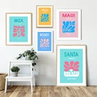 Шикарная США Майами Австралия Ibiza настенная Картина на холсте скандинавские постеры и принты настенные картины для эстетики декор гостиной