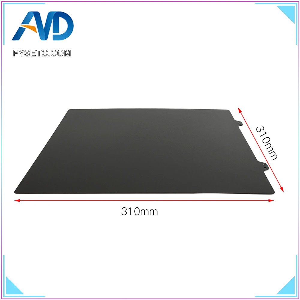 310x310 мм Черный двусторонняя текстурированная пей Рессорная сталь лист с