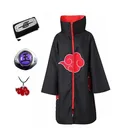 Аниме Косплей Учиха костюм Обито Тоби с длинным рукавом Плащ Хэллоуин Карнавал смешное платье для взрослых и детей