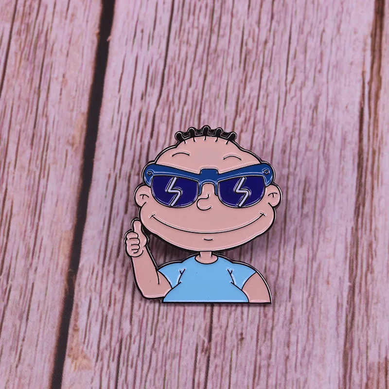 

BG617 Dongmanli Anime Boy Cartoon Funny Metal Enamel Pins and Brooches for Lapel Pin Backpack Bags Badge Collar Jewelry