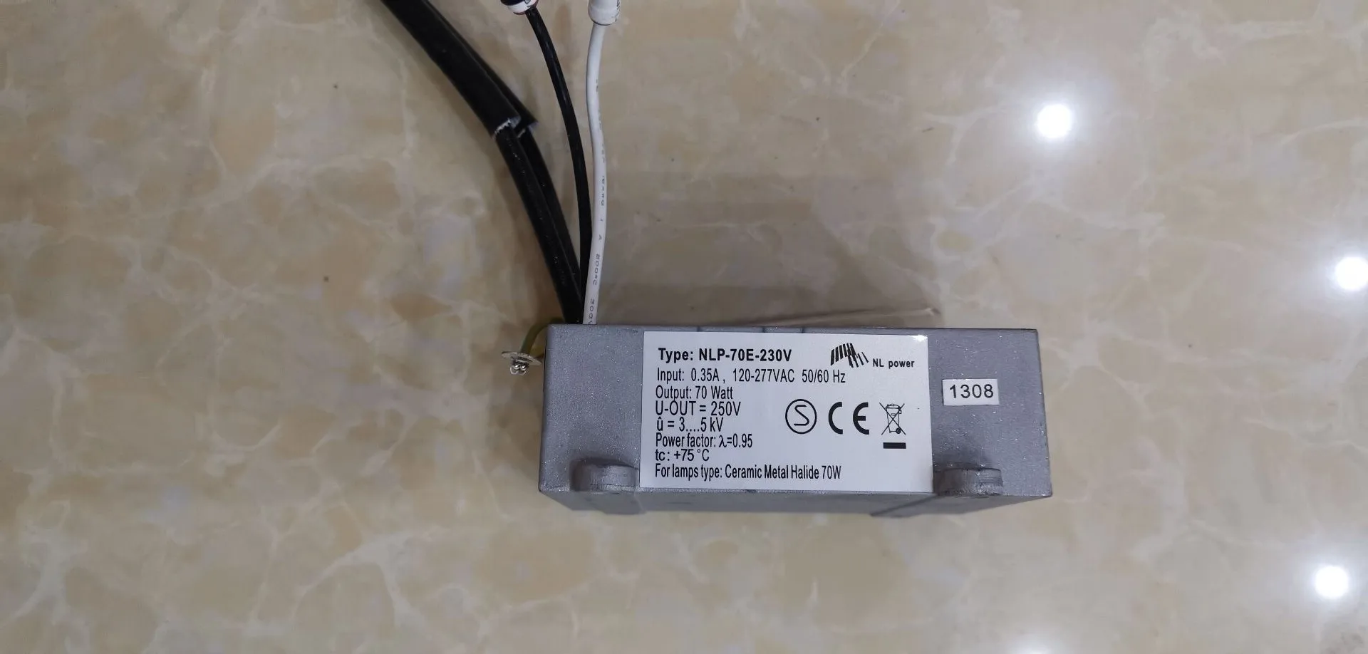 NLP-70E7230V HCI CMH 70 Вт Металлогалогенная лампа балласт б/у | Лампы и освещение