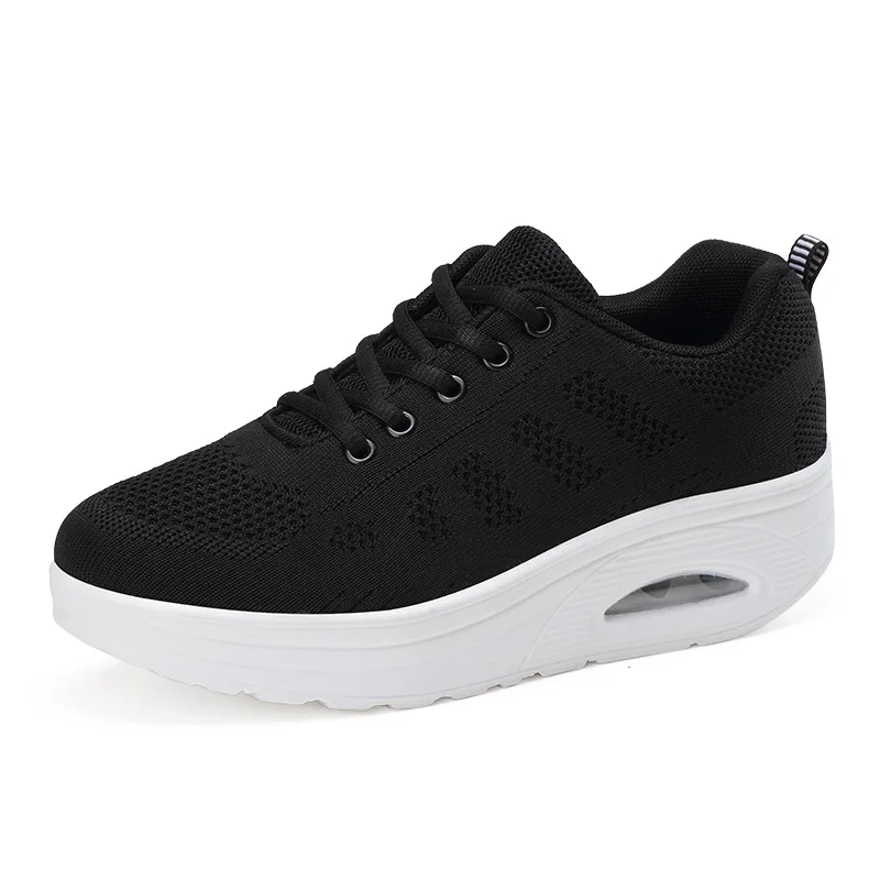 

2021 Women Casual Shoes Fashion Walking Mesh Flat Shoes Platform Sneakers White Women Gym Women Vulcanized Shoes Tenis Feminino