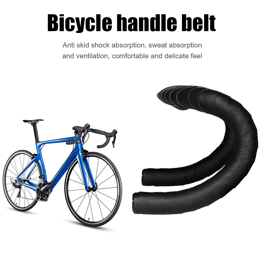 

2 шт. дорожный велосипед берите велосипедов штрих-лента на рукоятку противоскользящие велосипедные рукоятка пояс из PU искусственной полиур...