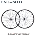 ELITEWHEELS 29er Сверхлегкие MTB Углеродные колеса 28H 27 30 35 мм ширина Hookless XC горный велосипед Wheelset M11 прямой Тяговый концентратор