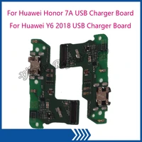 for huawei honor 7a usb plug charger board microphone module cable connector for huawei y6 2018 phone replacement repair parts