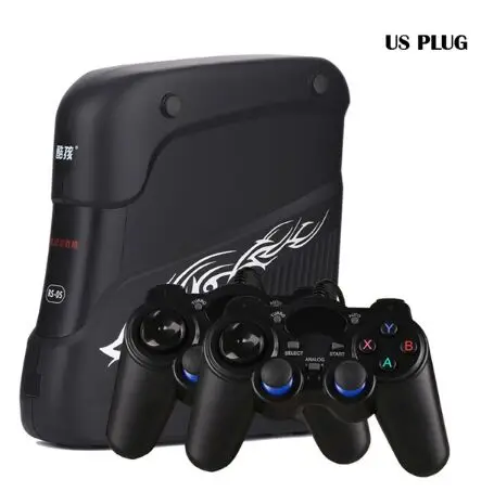 US Plug 4 ядра 32 бит процессор Android 4.4.4 HDMI/AV 8 Гб умный дом хост ТВ wifi Ретро видеоигра соматосенсорная игровая консоль США/ЕС вилка - Цвет: US Plug