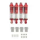 Демпфер Масляный Гидравлический для WPL C14 C24 C34 C44 MN Model D90 D91 99S Hs 18311 18312 RC Car, 4 шт.