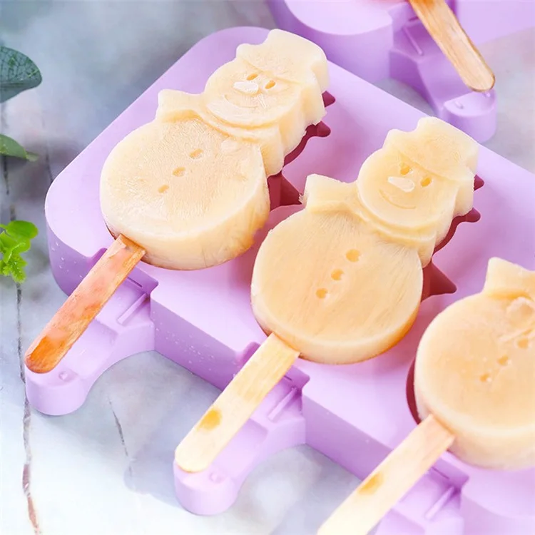 DIY Silicone Mold Popsicle Molds Homemade Cartoon ice Maker Mould 2020 | Дом и сад