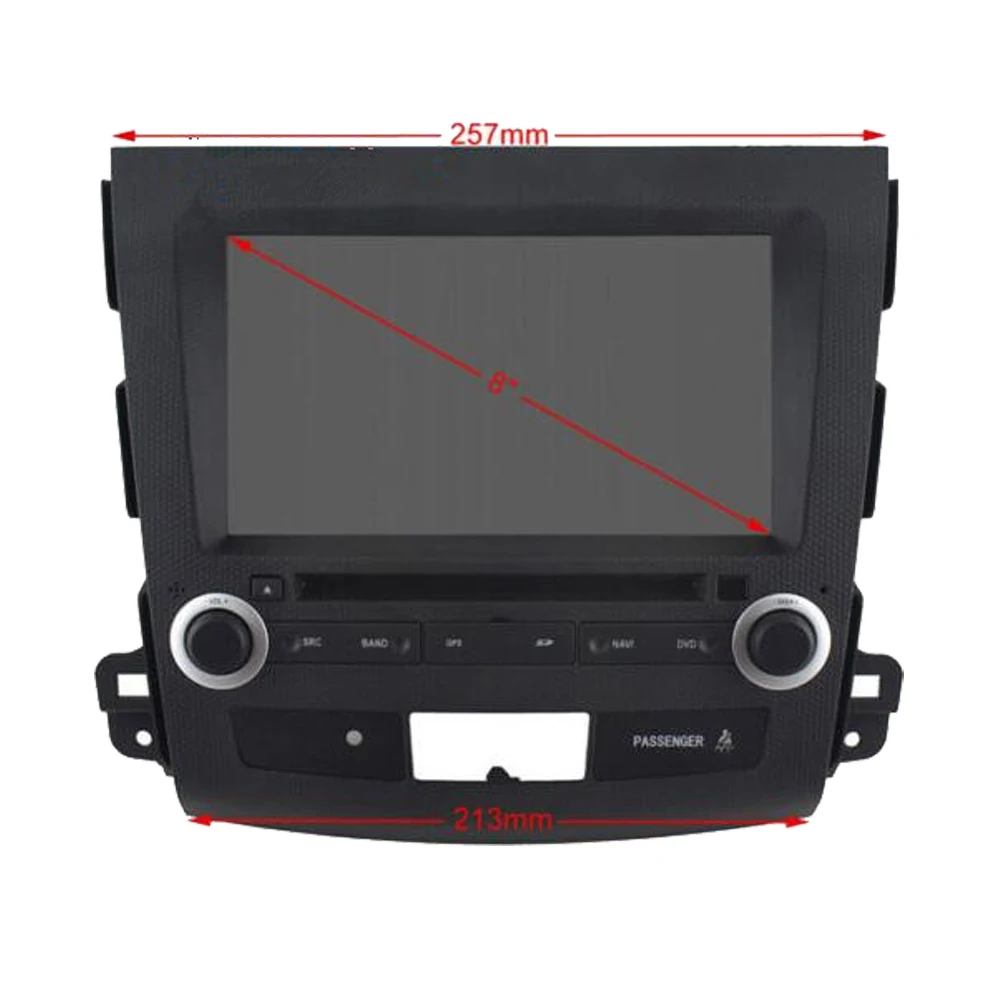 Автомагнитола RoverOne на Android 8 0 Восьмиядерный процессор DVD GPS для Mitsubishi Outlander XL EX
