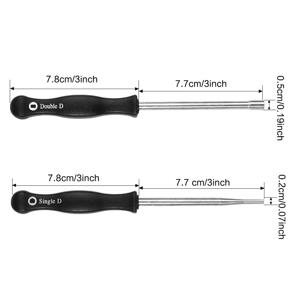 

10PCS Professional Screwdriver Kit Cycle Carburetor Adjustment Small Engine Tune up Adjusting Tool Silver Black Tool Set