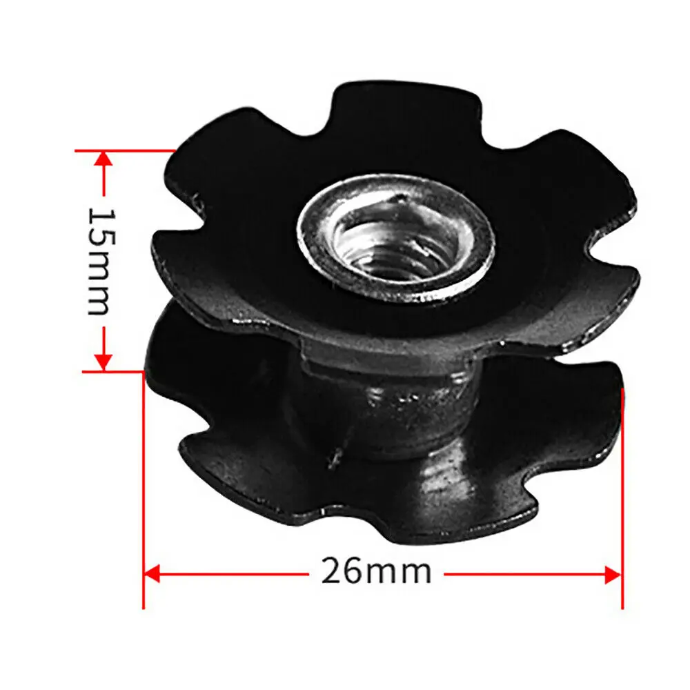 20 шт велосипедная Горная дорога велосипед гарнитура звезда Гайка для вилки 1 1/8