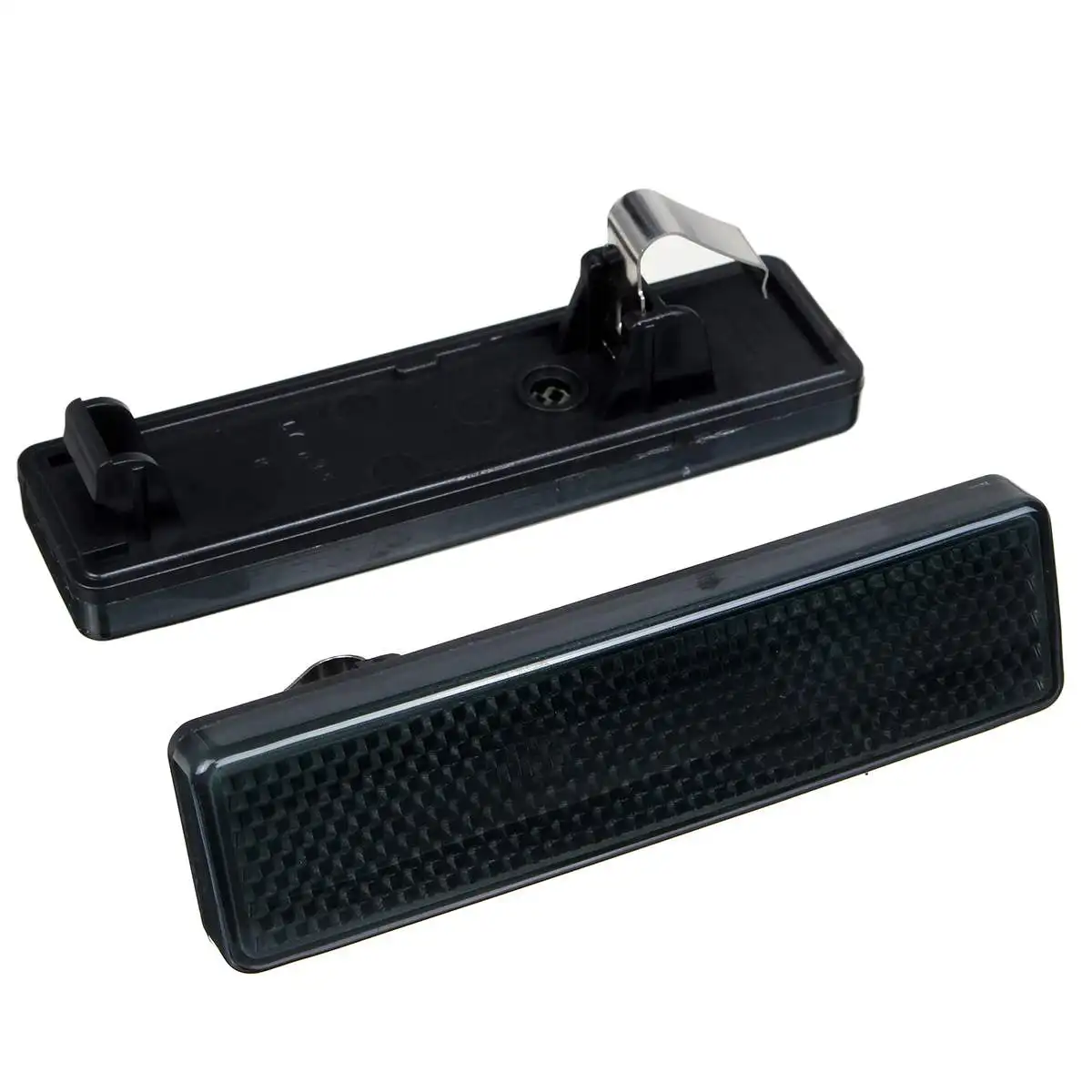 Автомобильный отражатель заднего бампера черные/красные линзы для Vauxhall/Opel Vivaro