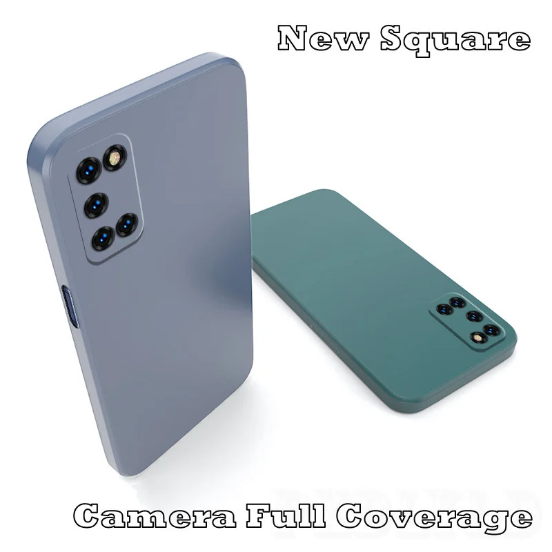 Новый квадратный силиконовый чехол для телефона Samsung Galaxy A10 A50 A30S A20S A50S A51 A71 A21S A31 A52