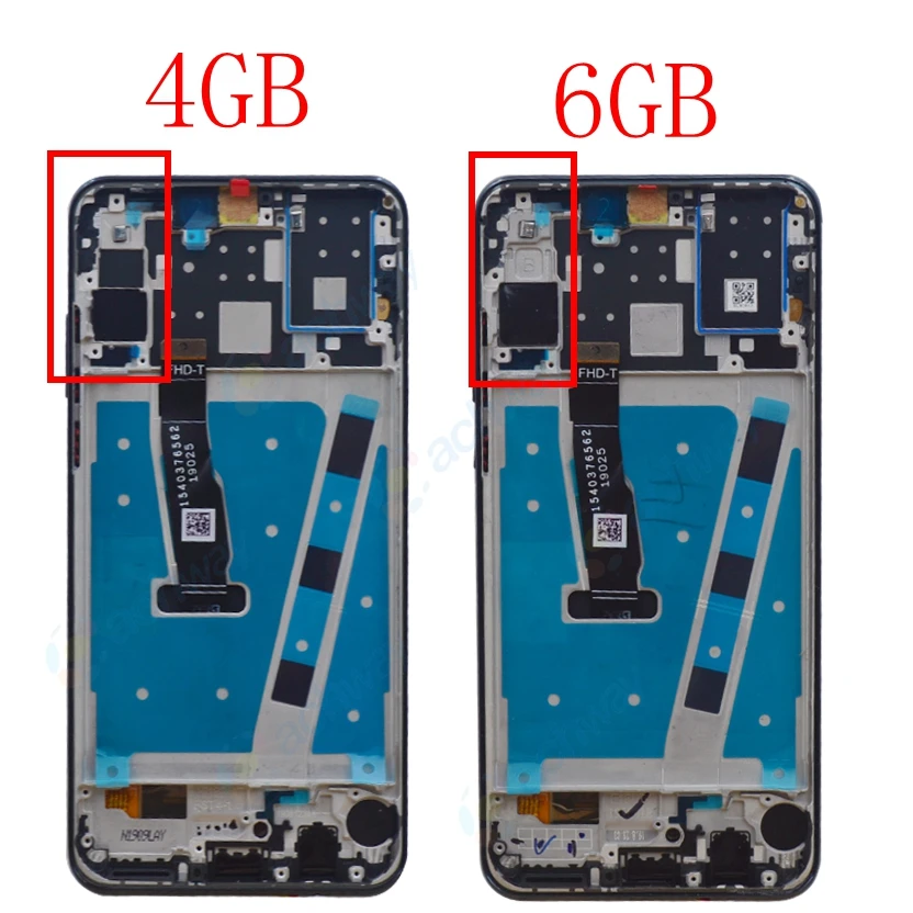Оригинальный дисплей для HUAWEI P30 Lite ЖК сенсорный экран дигитайзер Замена Huawei Nova 4E