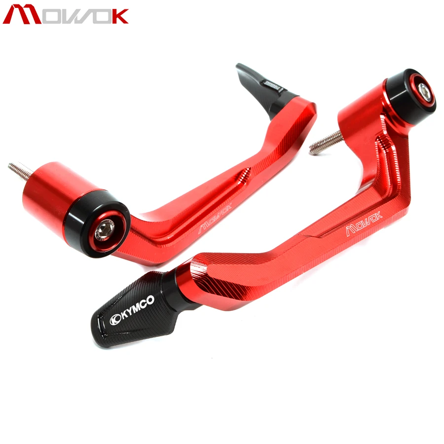 

FOR KYMCO Downtown DT 200i 350i Xciting 300 400 K-XCT 300 Handlebar Handle grips Bar Ends + Brake Clutch Levers Guard Protector