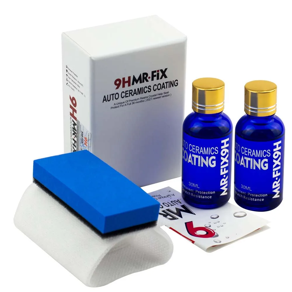 

Керамическое покрытие 10H, полировальный воск для жидкого стекла автомобиля, супергидрофобная краска для ухода, долговечность, антикоррозий...