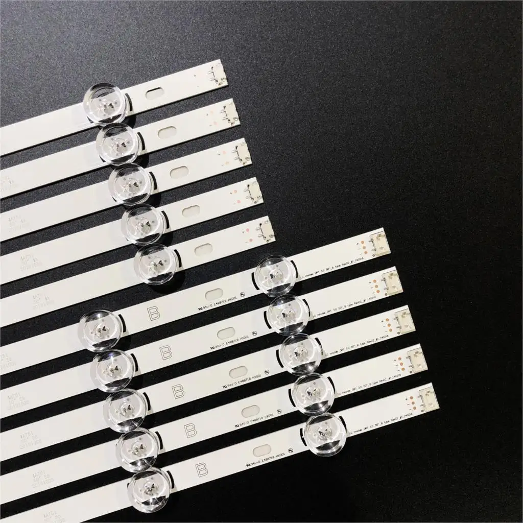 

10pcs LED strip for LG INNOTEK DRT 3.0 50" A/B 6916L-1978A 6916L-1779A 6916L-1982A 6916L-1983A 50LB5610 50LB650V 50LB653V