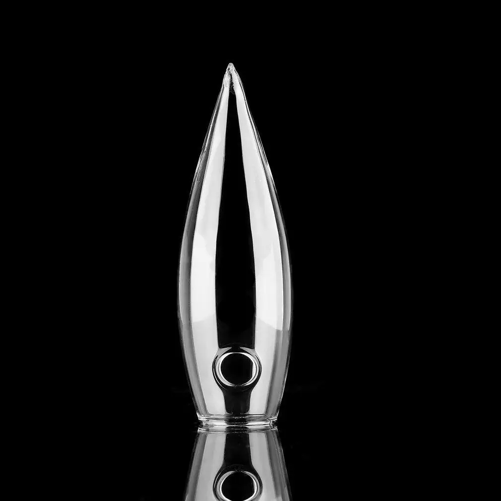 Прозрачная настенная ваза со льдом и питоном стеклянная бутылка для цветочных