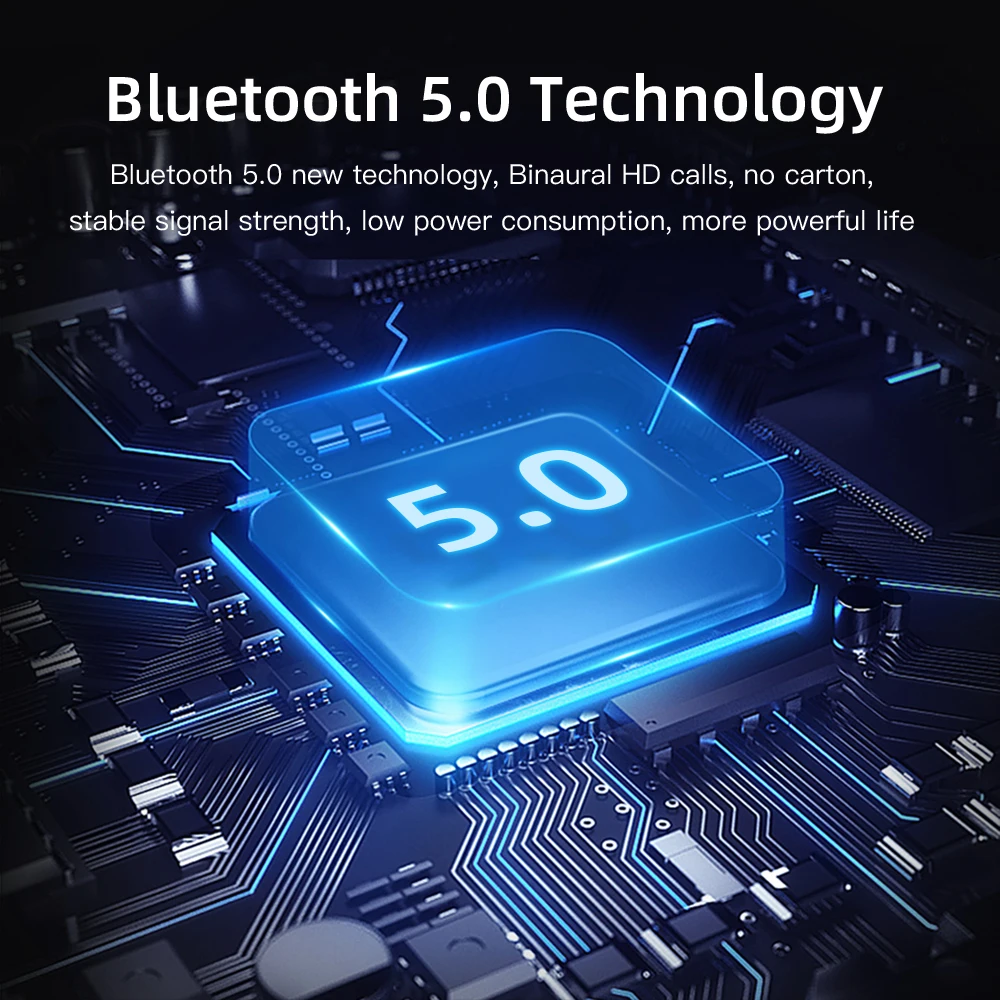 Беспроводные наушники J3 TWS Bluetooth 5 0 умное сенсорное управление водонепроницаемые