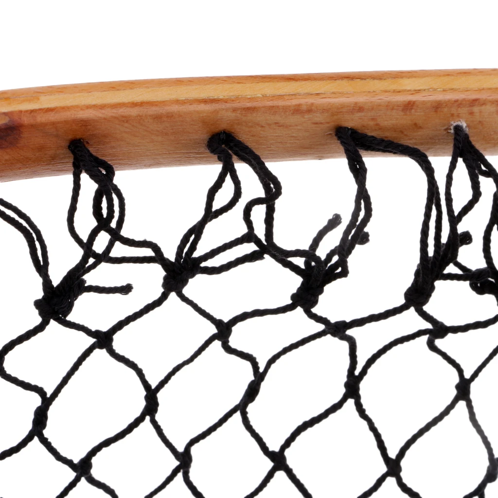 Рыболовная рыболовная сетка с деревянной ручкой | Спорт и развлечения