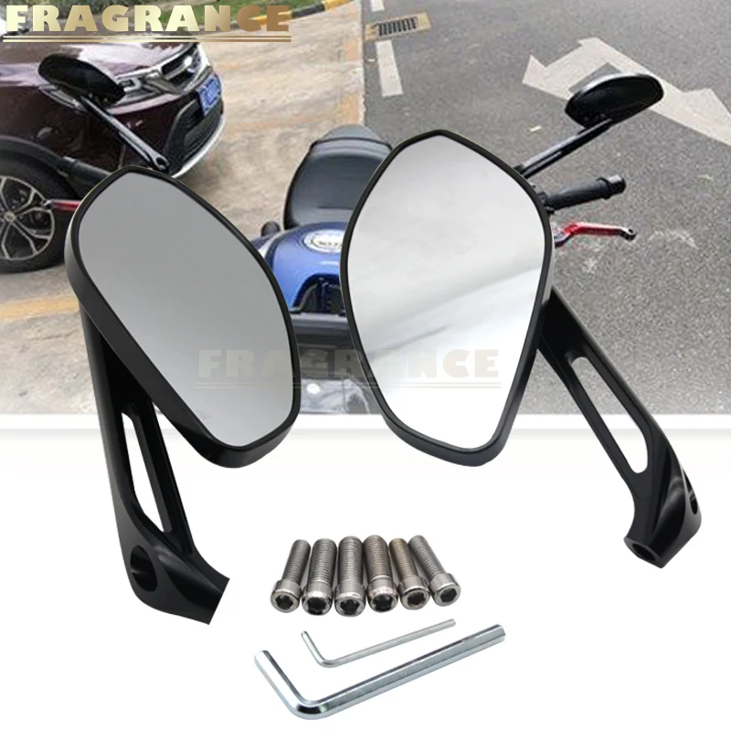 CNC Aluminum Motorcycle rear view mirror For Honda Shadow Rebal CB VT VTX GL 1300 1800 Cruiser side | Автомобили и мотоциклы