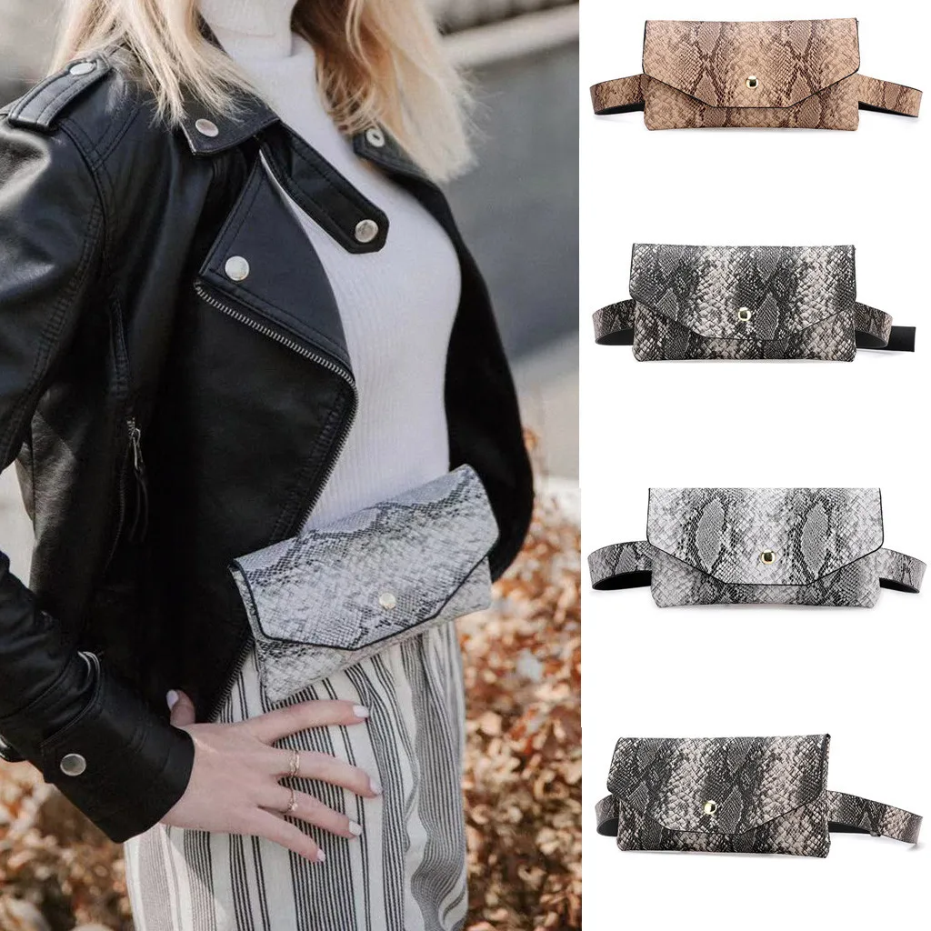 Модная женская уличная сумка-мессенджер с серпантином Спортивная нагрудная