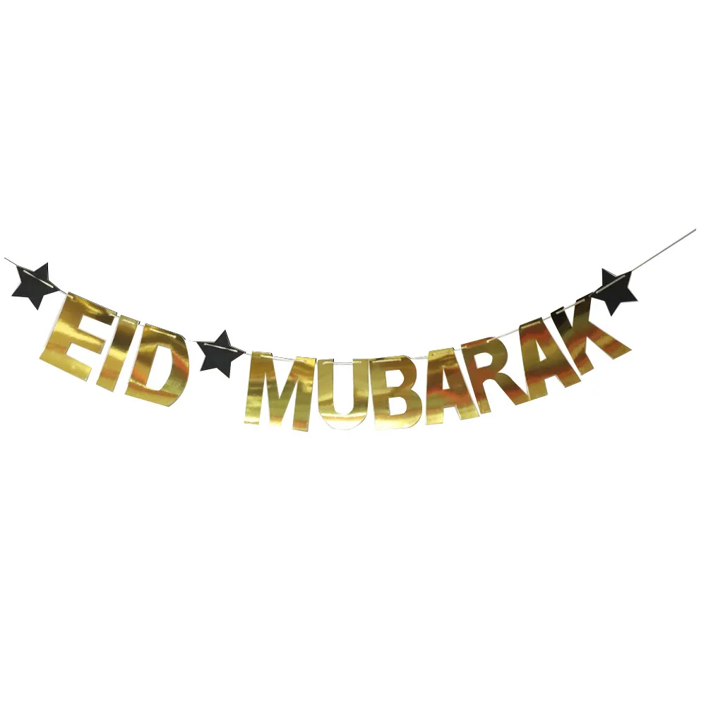 

Eid Mubarak Happy Ramadan Party Decoration Banner Wholesale Customization 203