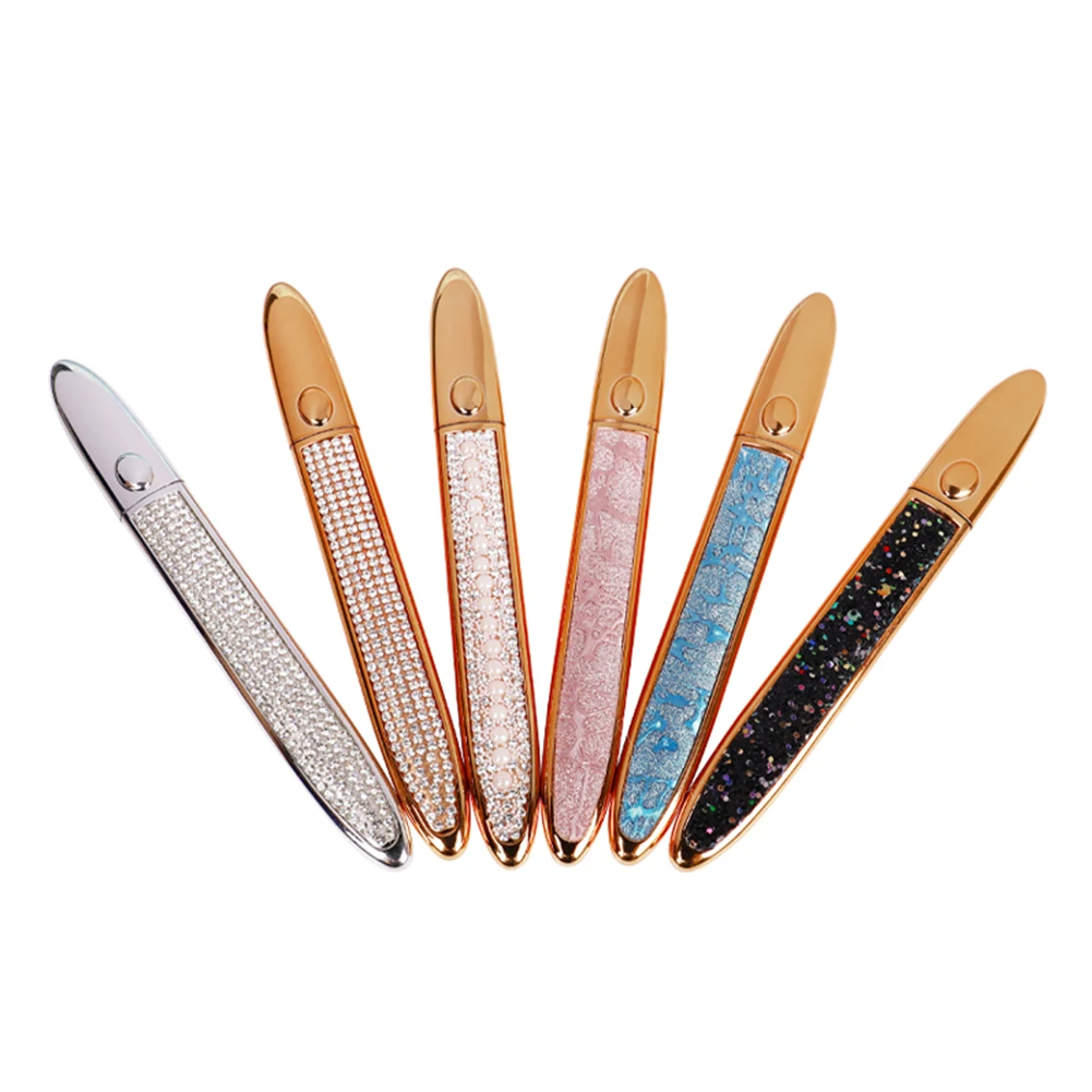 

Self-adhesive 2 In 1 Magic Lash Liner Glue Pen Non Magnetic No Glue Diamond Bling Glitter Liquid Eyeliner Waterproof New