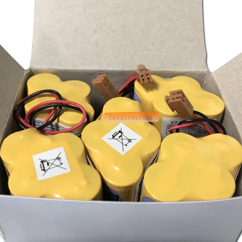 Горячая новинка 5 упаковок аккумулятор BR 2/3AGCT4A 6v PLC литий ионные батареи черная