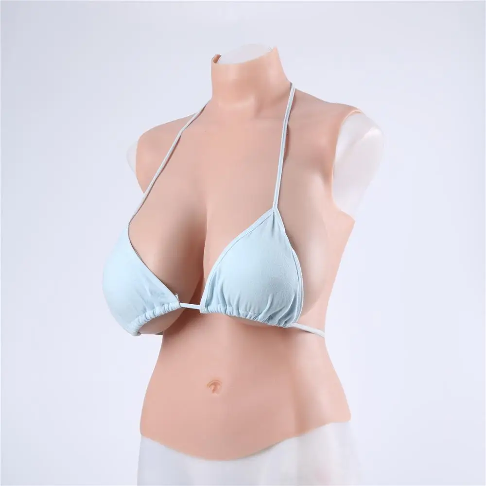 

I-Cup 5200g Artificial Silicone Breast Form Fake Boobs Breasts Crossdressing for Crossdresser Transgender Shemale Drag Queen