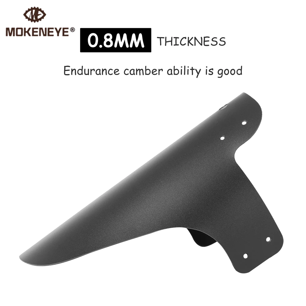 

2PCS Mini Bicycle Fenders Black Bike Front Rear Mudguard Rainplate Removable Fender Folding Wings Mud Guard Bike Accessories