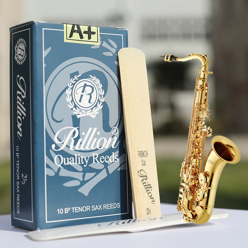 Прочность 2 5 # 3 коробка 10 штук Rillion Tenor Bb Sax Reeds A +|reed box|box boxreed tenor sax |