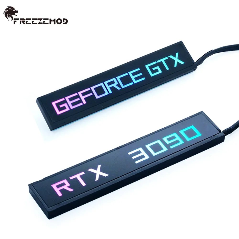 FREEZEMOD CPU боковая панель RTX3090 украшение шасси графическая карта Faith лампа Водяной