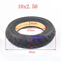 2019 hot sale good quality 10 inch 10x2 50 solid tire tubeless for folding electric scooter 10 inch e scooter pocket bike razor
