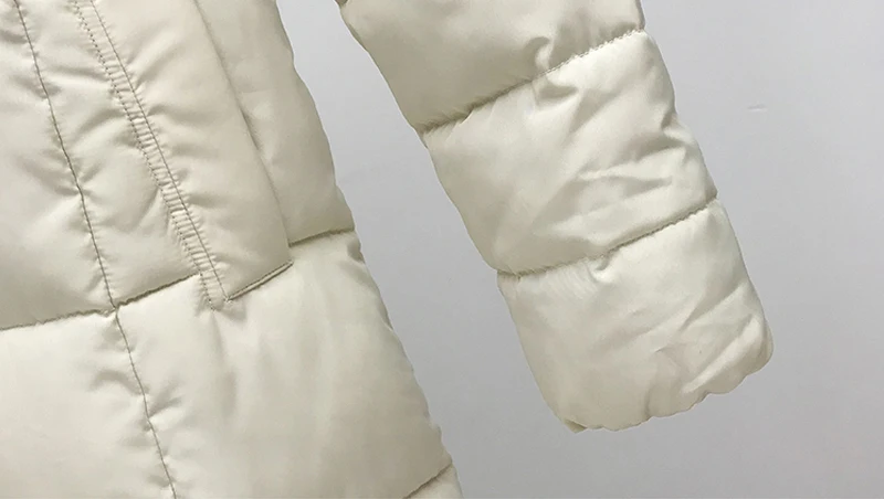 Меховая парка с капюшоном Casaco Feminino Женская куртка, пальто плюс размер зимняя куртка женская Повседневная пуховая хлопковая длинная стеганая парка