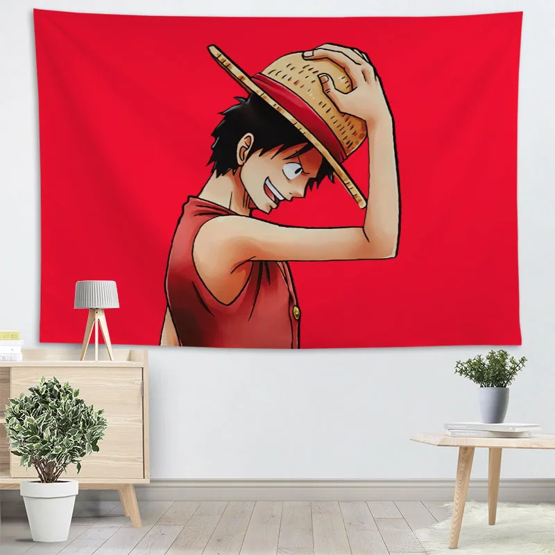 

Custom Luffy Anime Wall Tapestry Wall Hanging Tarot Custom Tapestry Plant Tapestry Mandala Home Decor More Large Size 2.25