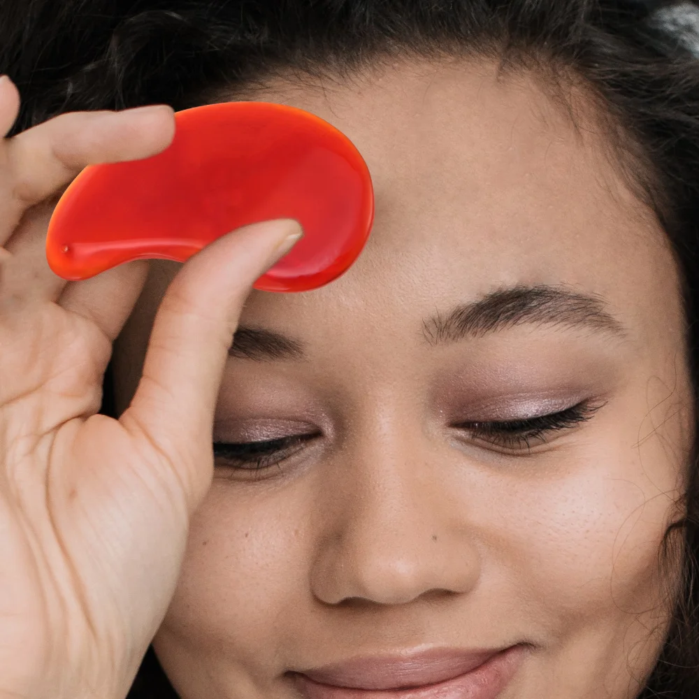 

1Pc Scraping Board Facial Scraper Body Scraping Plate (Assorted Color)